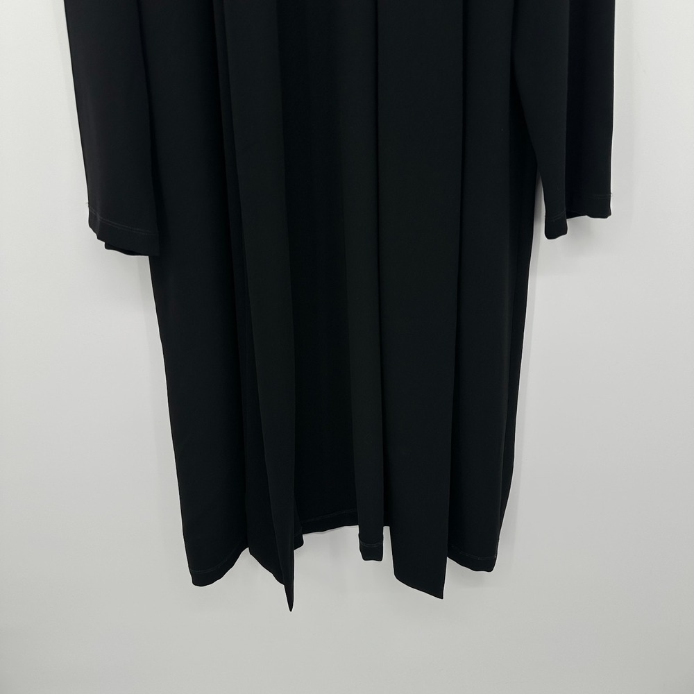 Vintage Linda Allard Ellen Tracy Jacket Duster Size 14‎ Stretch Quiet Luxury USA - Picture 4 of 12